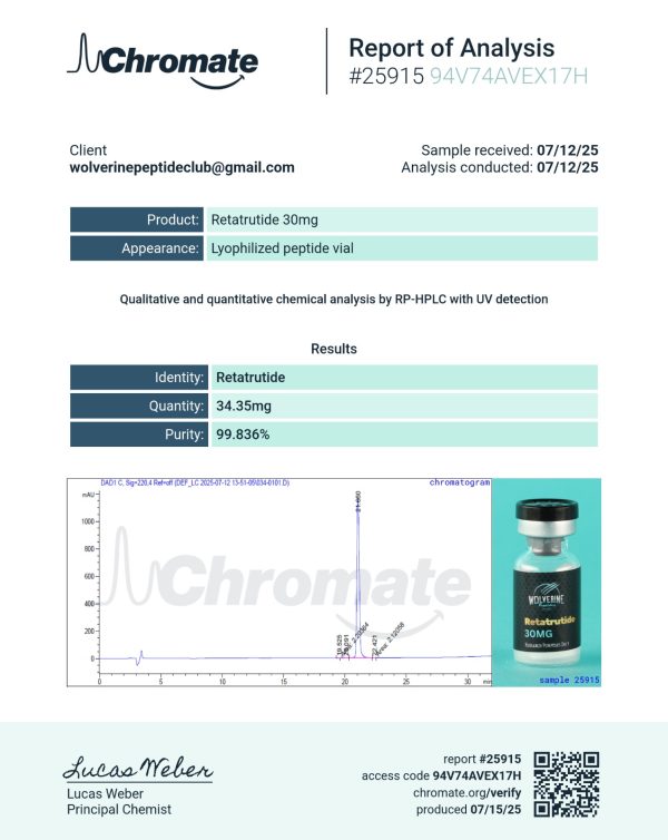 Wolverine Flash Pack - GLP 3 30mg - Image 2