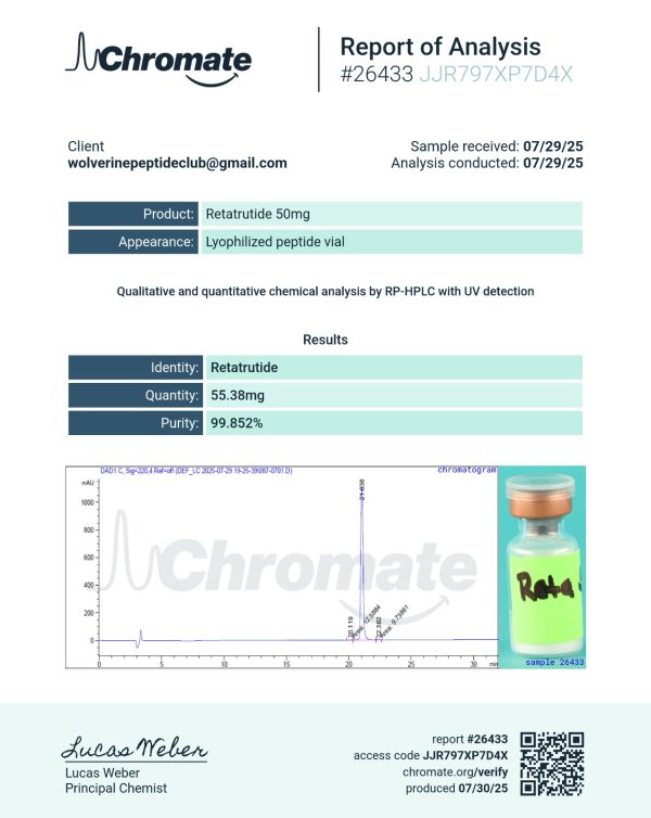 Wolverine Flash Pack - GLP 3 50mg - Image 2